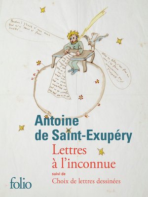 cover image of Lettres à l'inconnue suivi de Choix de lettres dessinées